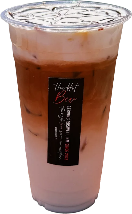 CampFire Latte — white mocha, toasted marshmallow — at The Hot Bev in Roswell, NM